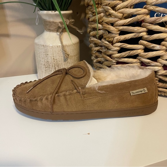 BearPaw Brown Men's Loafers with Soft Lining - Picture 6 of 8